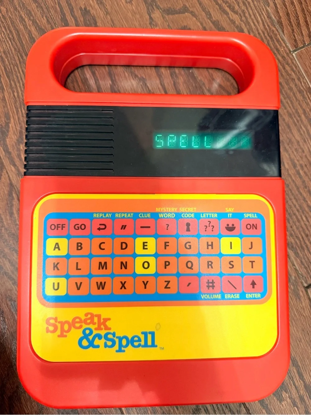 Vintage Speak & Spell Classic Design Learning Game - Kahootz - Tested and Works